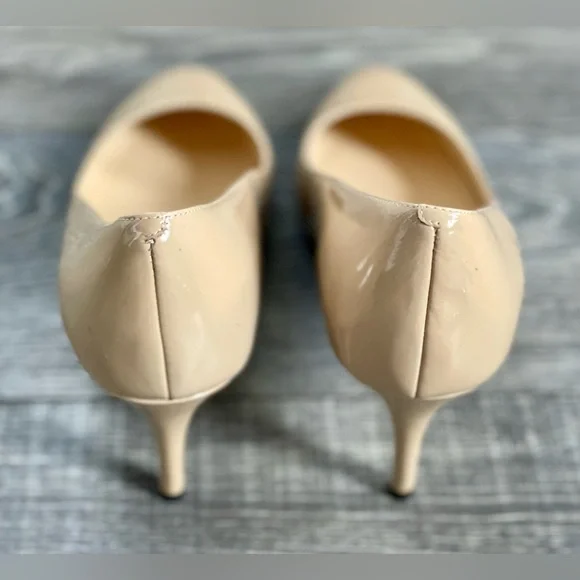 Cole Haan Nude Patent Leather Heels - Picture 4 of 10